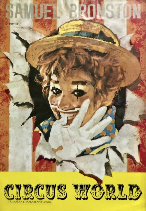 Circus World - Japanese Movie Poster