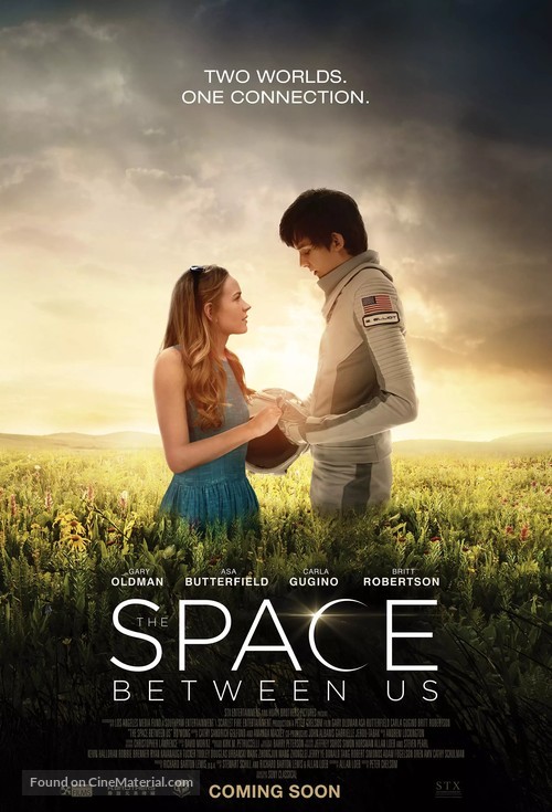 The Space Between Us - Movie Poster
