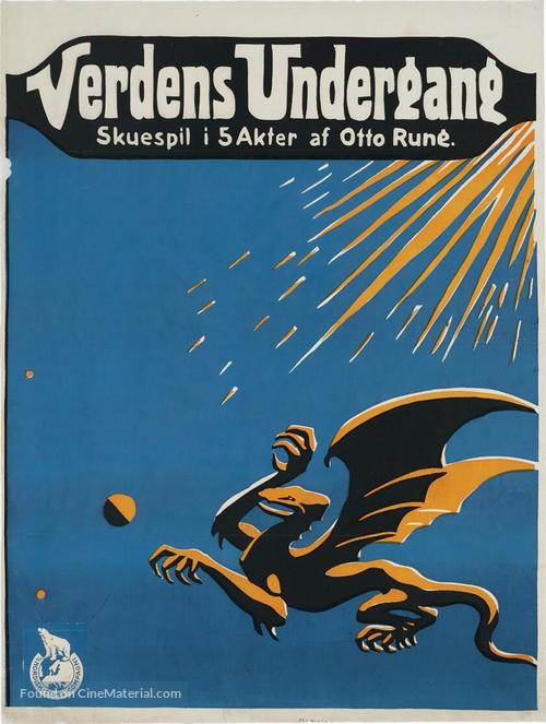 Verdens Undergang - Danish Movie Poster