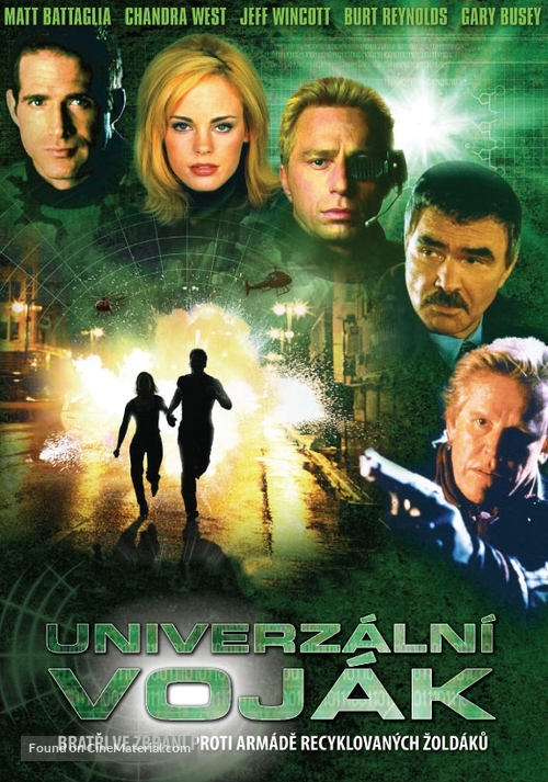 Universal Soldier II: Brothers in Arms - Czech DVD movie cover