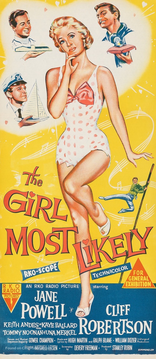 The Girl Most Likely - Australian Movie Poster