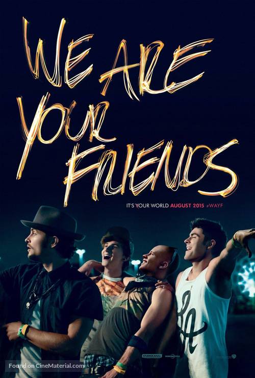 We Are Your Friends - Movie Poster