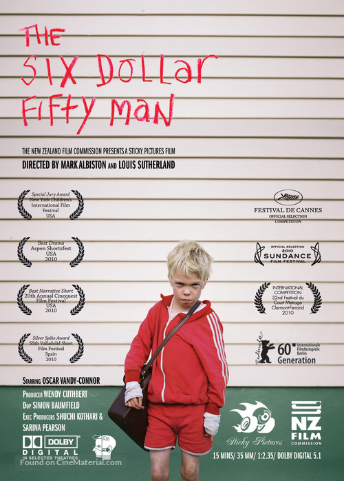 The Six Dollar Fifty Man - New Zealand Movie Poster