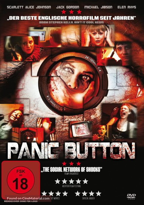 Panic Button - German DVD movie cover