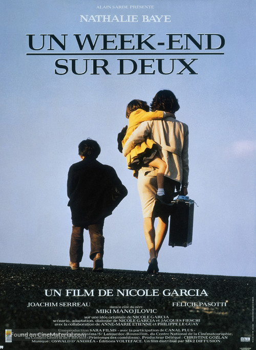 Un week-end sur deux - French Movie Poster
