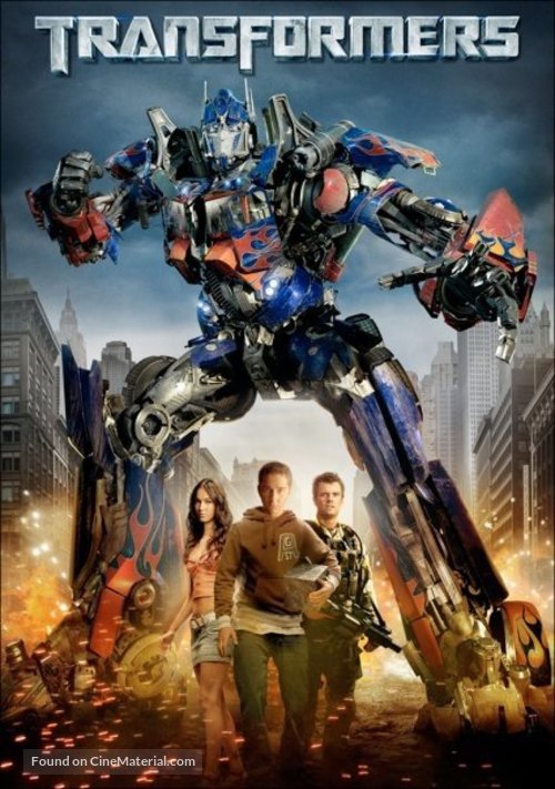 Transformers - DVD movie cover