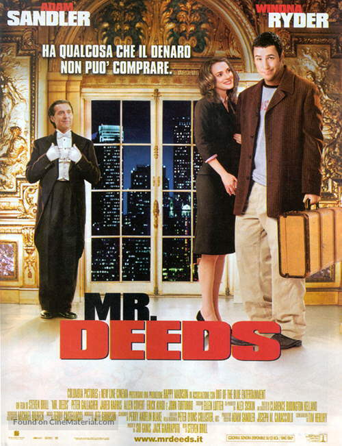 Mr Deeds - Italian poster
