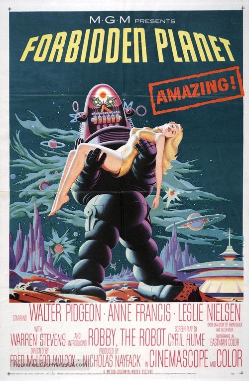 Forbidden Planet - Movie Poster