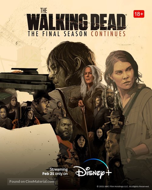 &quot;The Walking Dead&quot; - Belgian Movie Poster