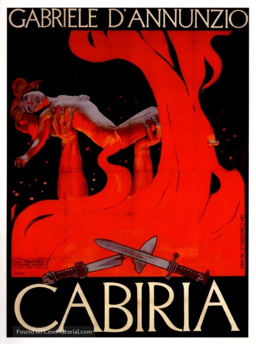 Cabiria - Italian Movie Poster