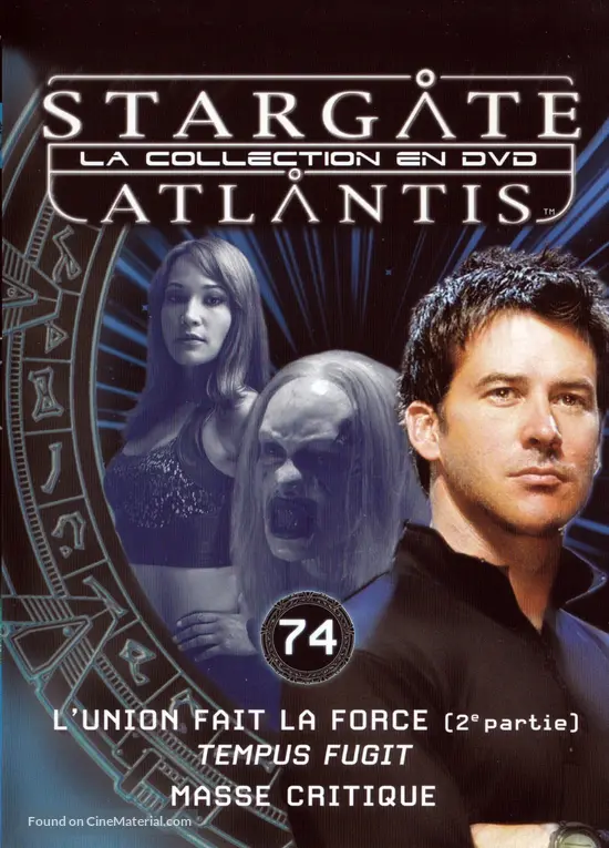 &quot;Stargate: Atlantis&quot; - French DVD movie cover