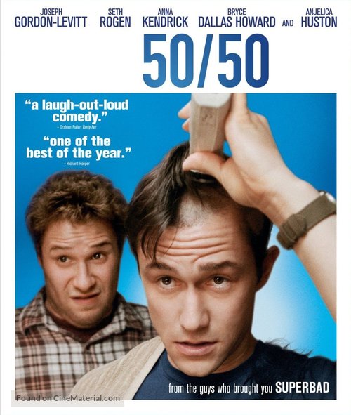 50/50 - Blu-Ray movie cover