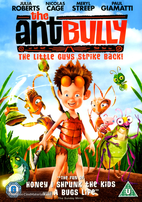 The Ant Bully - British DVD movie cover