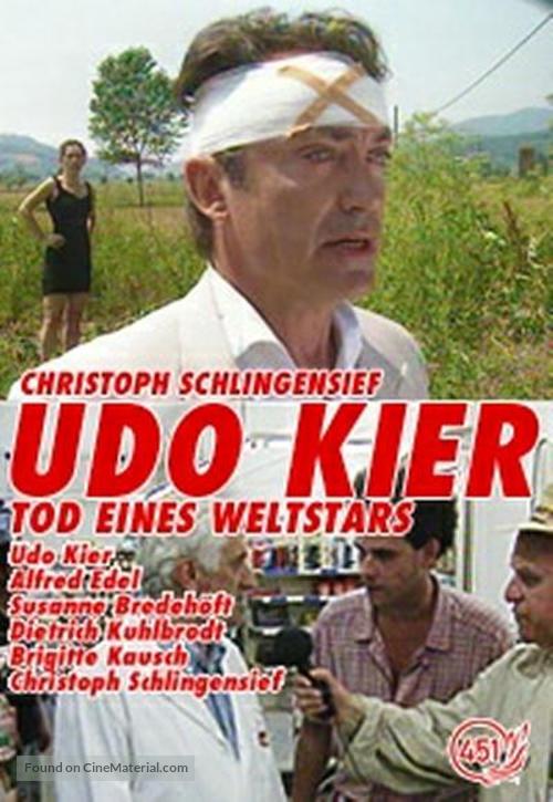 Tod eines Weltstars - German DVD movie cover