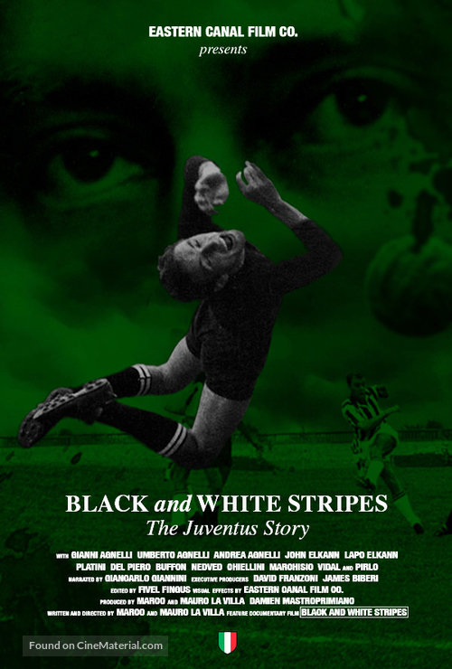 Black and White Stripes: The Juventus Story - Italian Movie Poster