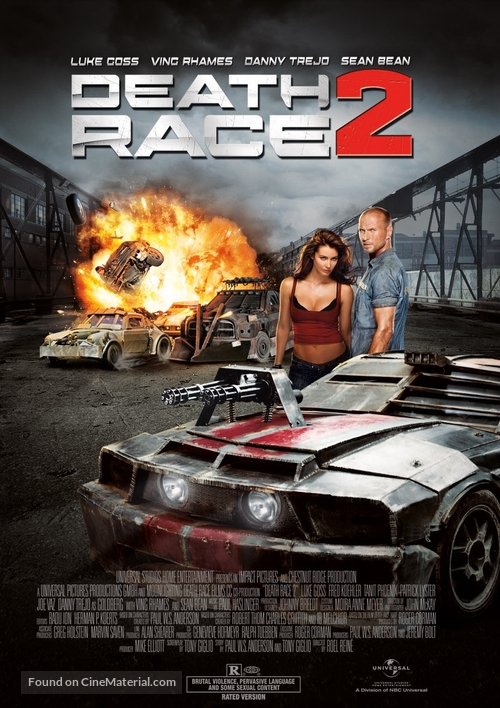Death Race 2 - DVD movie cover