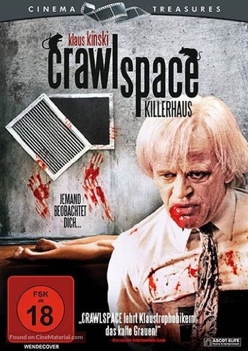 Crawlspace - German DVD movie cover
