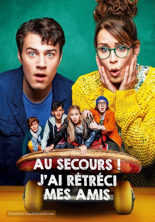 Help, I Shrunk My Friends - French Movie Cover