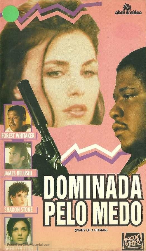 Diary of a Hitman - Brazilian VHS movie cover