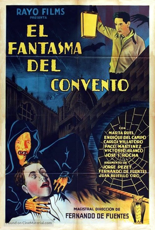 El fantasma del convento - Mexican Movie Poster