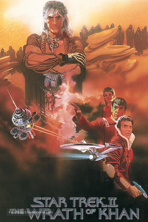 Star Trek: The Wrath Of Khan - DVD movie cover