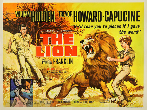 The Lion - British Movie Poster