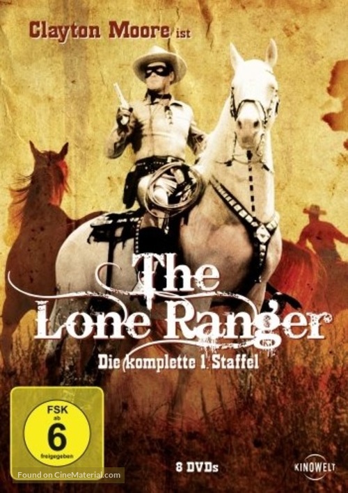 &quot;The Lone Ranger&quot; - German DVD movie cover