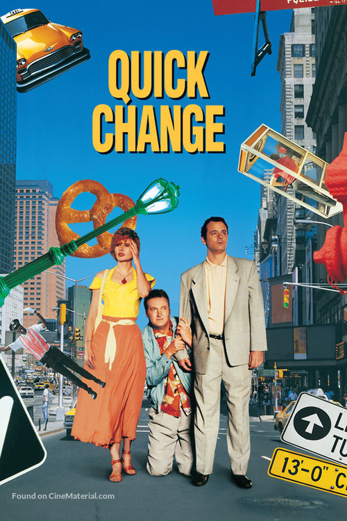 Quick Change - DVD movie cover