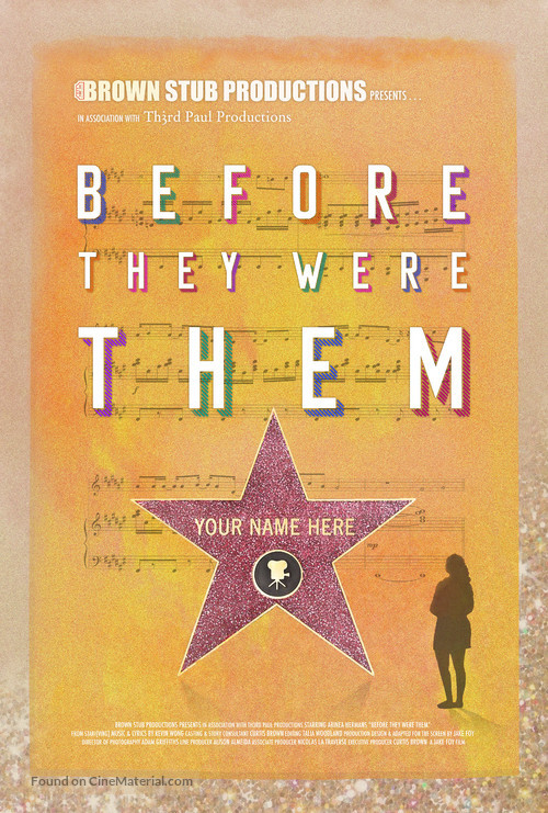 Before They Were Them - Canadian Movie Poster