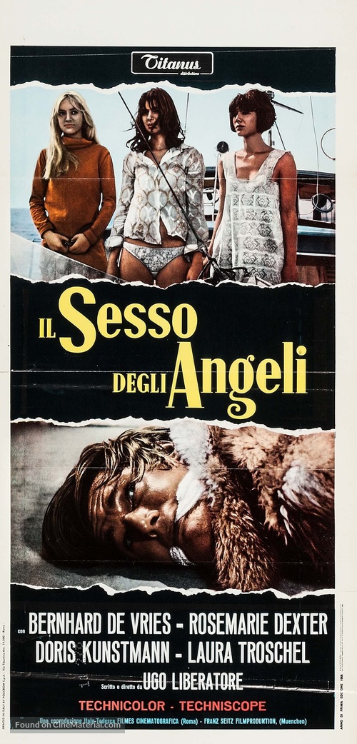 Sesso degli angeli, Il - Italian Movie Poster