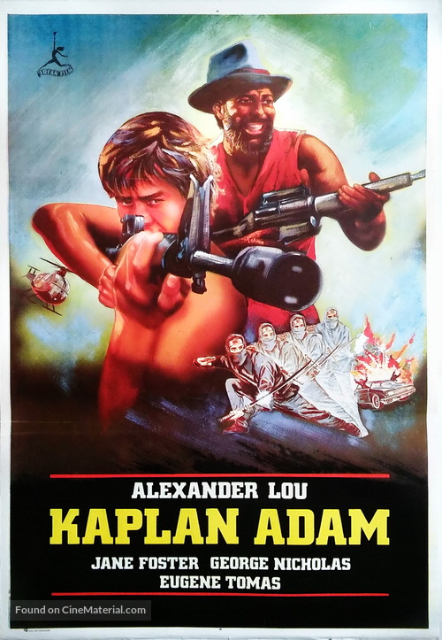 Ninjas, Condors 13 - Turkish Movie Poster