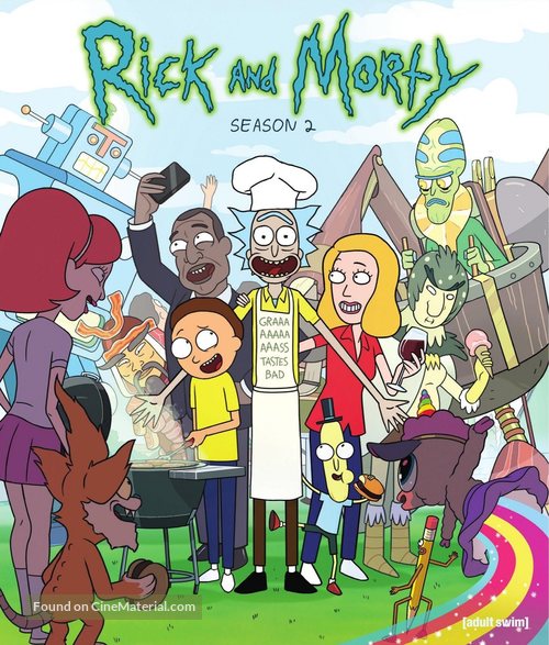 &quot;Rick and Morty&quot; - Blu-Ray movie cover