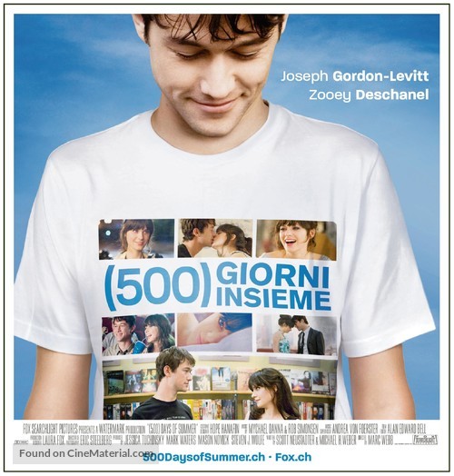 (500) Days of Summer - Swiss Movie Poster