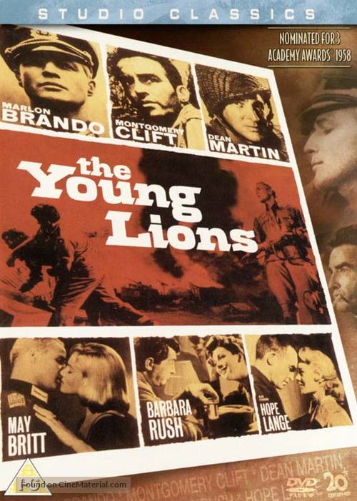 The Young Lions - British Movie Cover