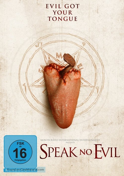 Speak No Evil - German DVD movie cover