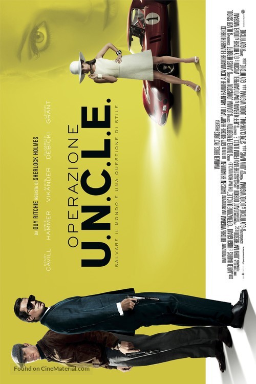 The Man from U.N.C.L.E. - Italian Movie Poster