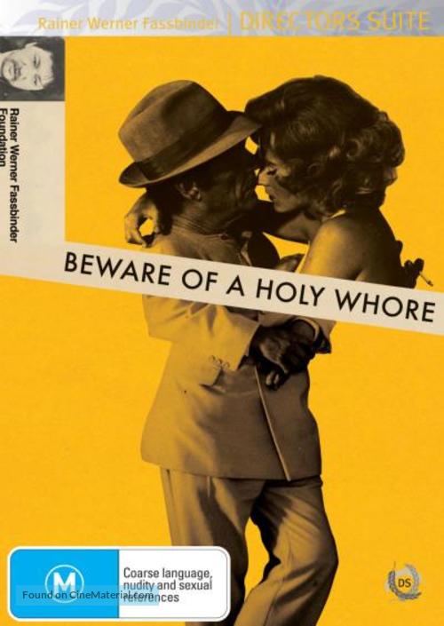 Warnung vor einer heiligen Nutte - Australian DVD movie cover