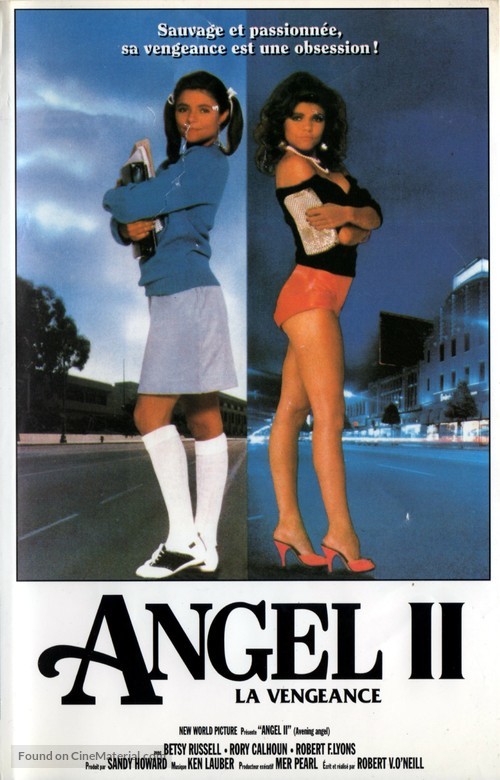 Avenging Angel - French VHS movie cover