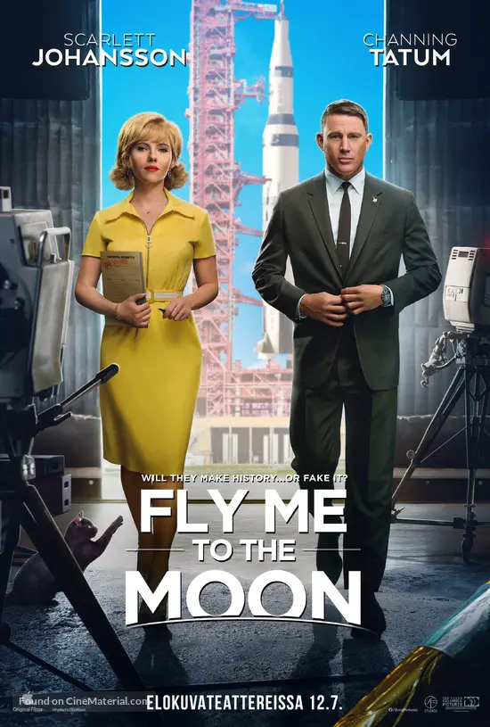 Fly Me to the Moon - Finnish Movie Poster