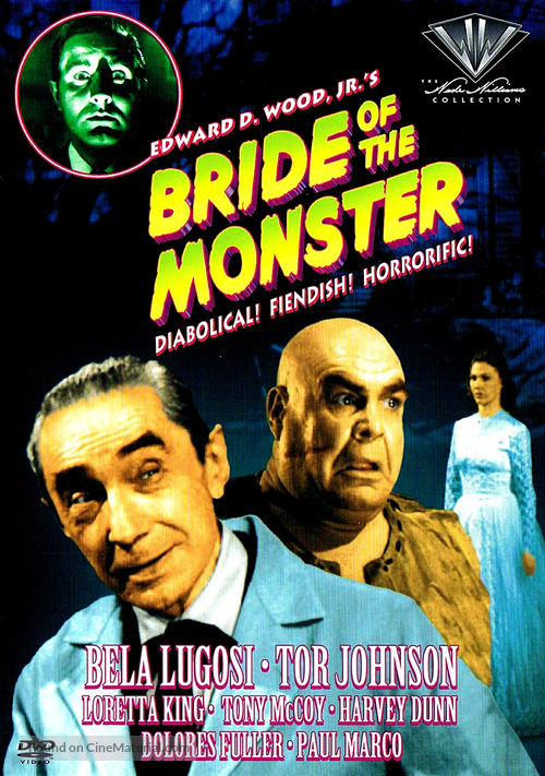 Bride of the Monster - DVD movie cover