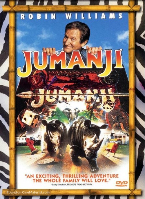 Jumanji - DVD movie cover