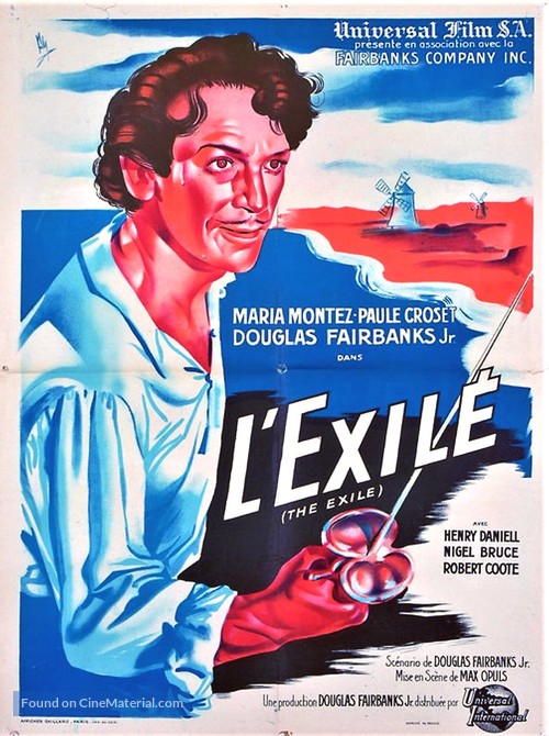 The Exile - French Movie Poster