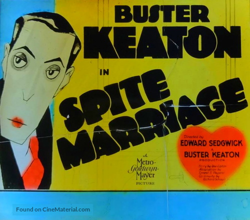 Spite Marriage - poster