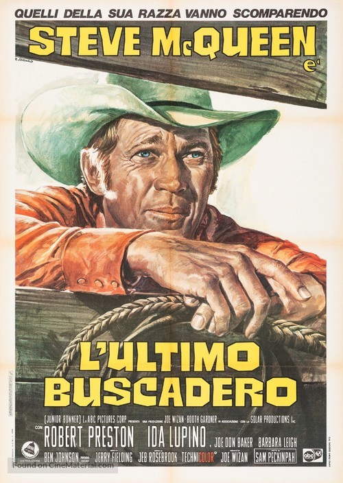 Junior Bonner - Italian Movie Poster