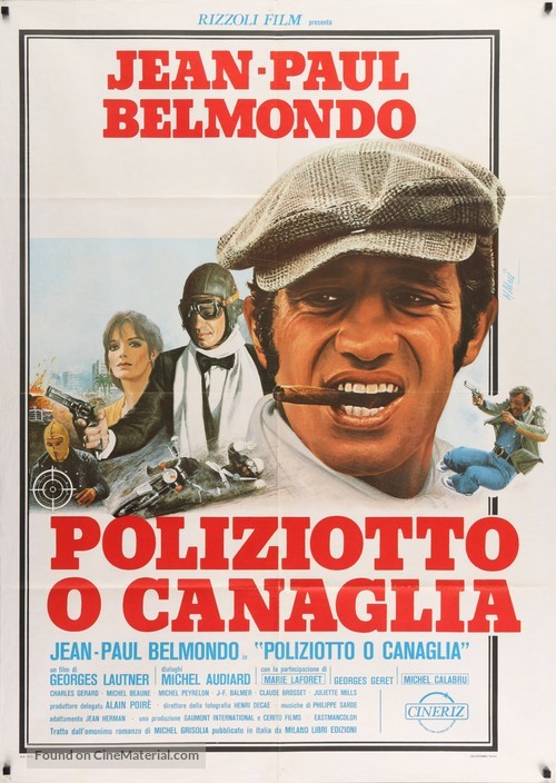 Flic ou voyou - Italian Movie Poster