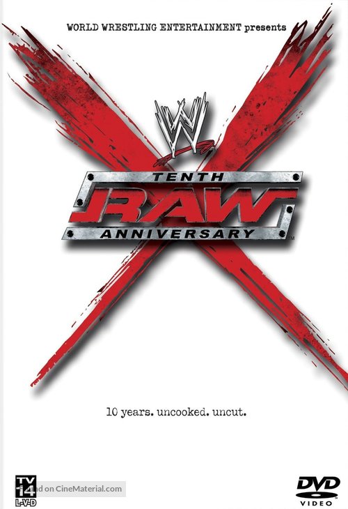 WWE: Raw Tenth Anniversary - DVD movie cover