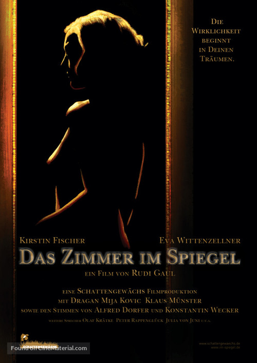 Das Zimmer im Spiegel - German Movie Poster