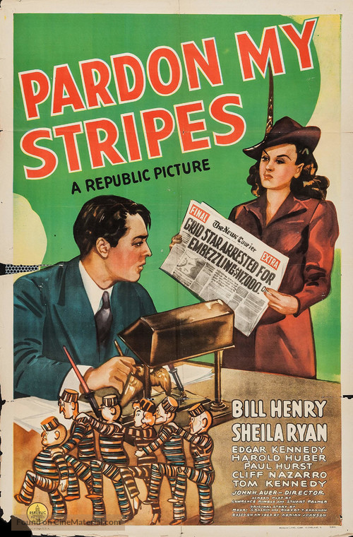 Pardon My Stripes - Movie Poster