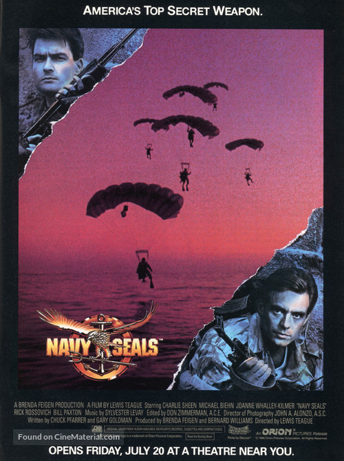Navy Seals - Advance movie poster
