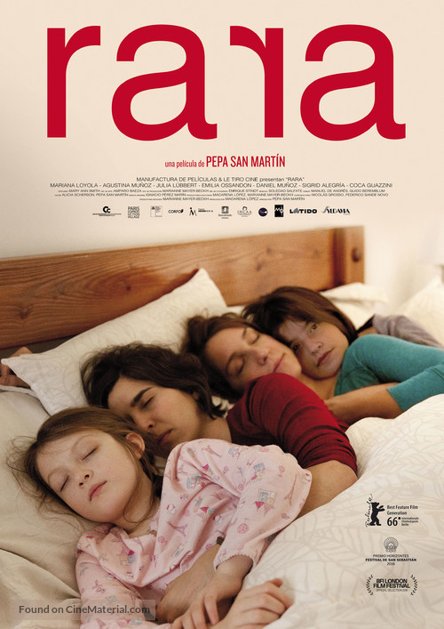 Rara - Spanish Movie Poster